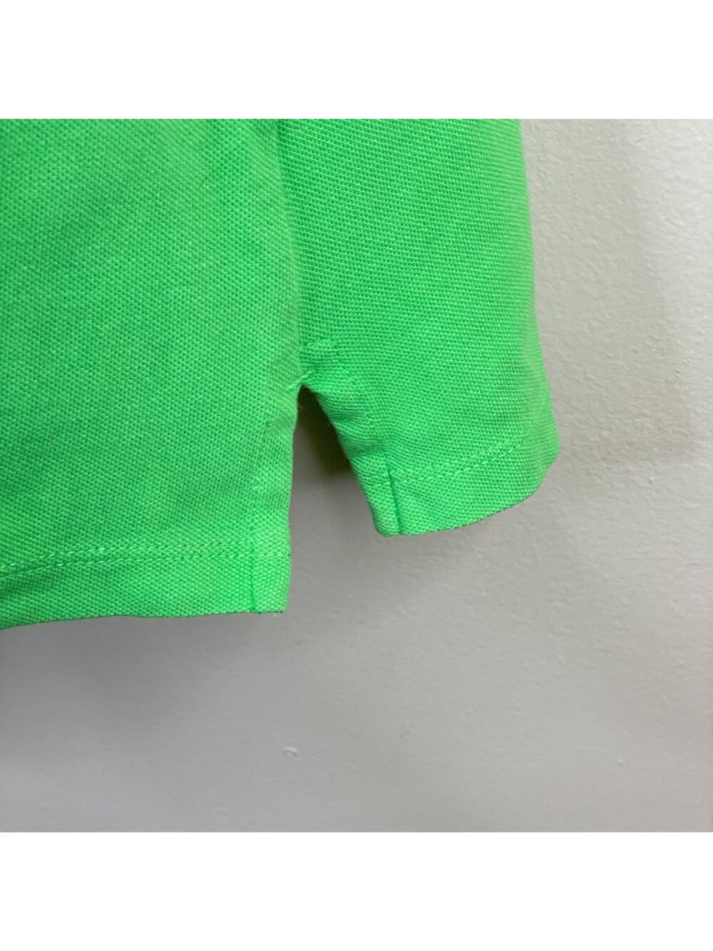 Nautica Top Womens XXL Lime Green Polo Preppy Sporty Golf Short Sleeve Vacation - Picture 6 of 11